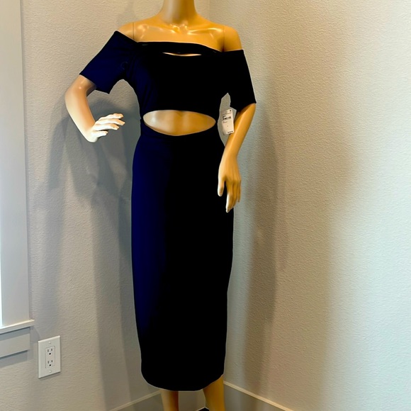 Good American Body-Con Dress-Black-Size(XL) - Picture 2 of 6